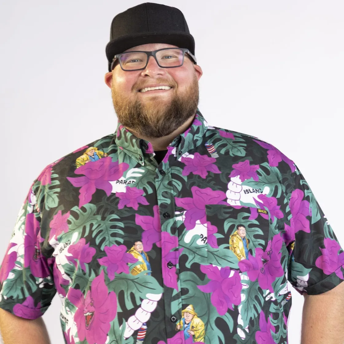 Jurassic Park|Jurassic Park|Jurassic Park "Nobody Cares" – KUNUFLEX Short Sleeve Shirt