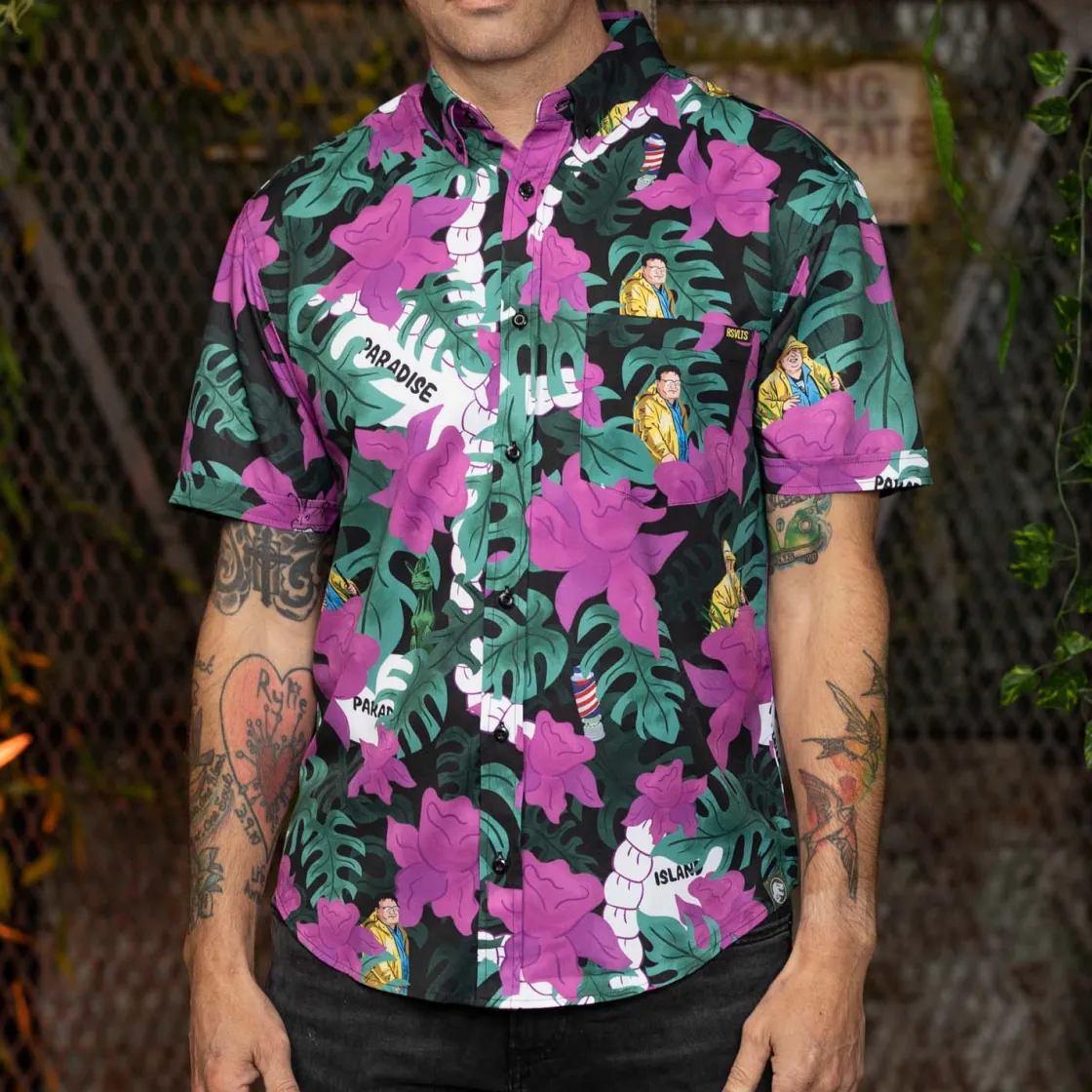 Jurassic Park|Jurassic Park|Jurassic Park "Nobody Cares" – KUNUFLEX Short Sleeve Shirt