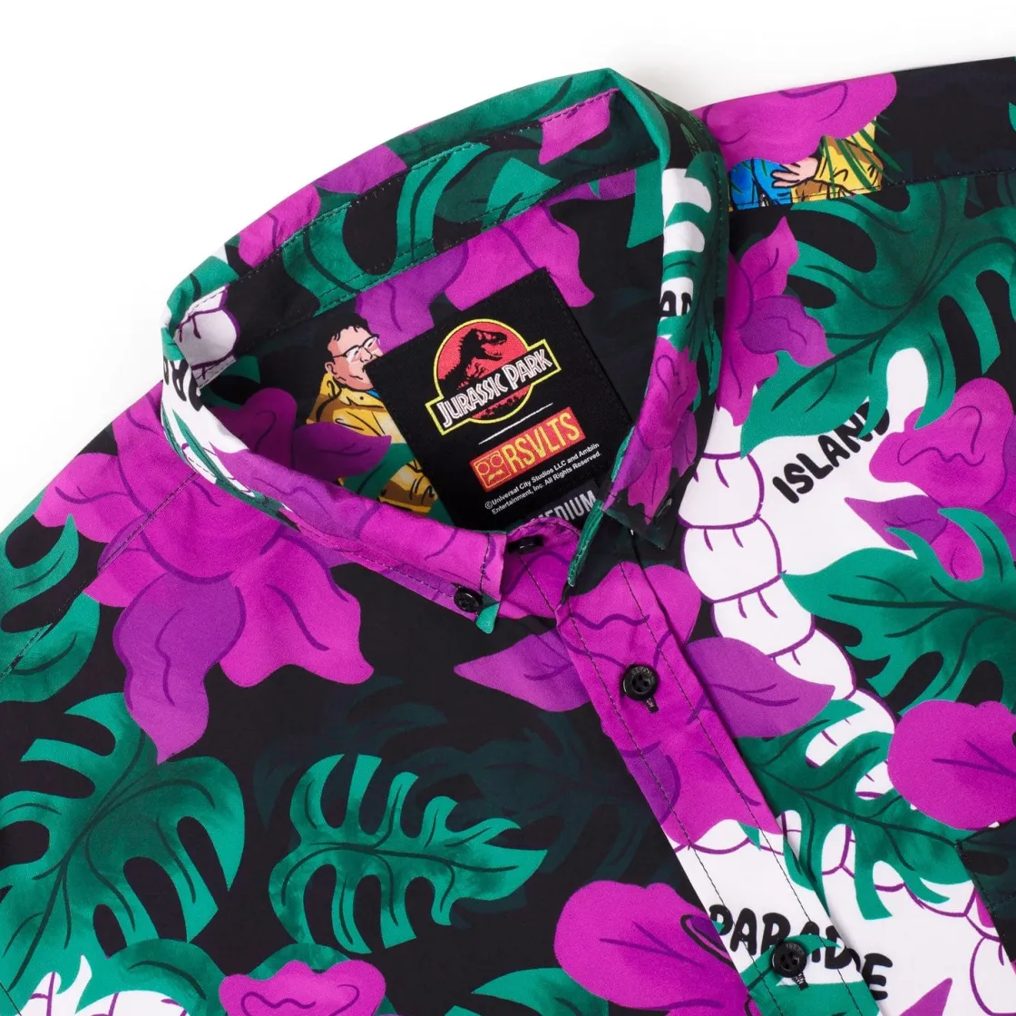 Jurassic Park|Jurassic Park|Jurassic Park "Nobody Cares" – KUNUFLEX Short Sleeve Shirt