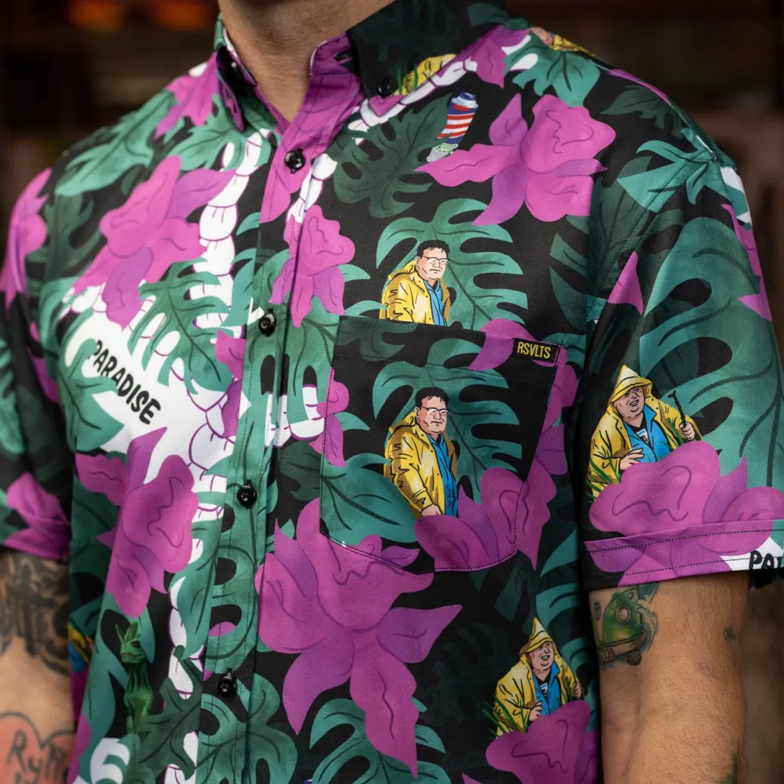 Jurassic Park|Jurassic Park|Jurassic Park "Nobody Cares" – KUNUFLEX Short Sleeve Shirt