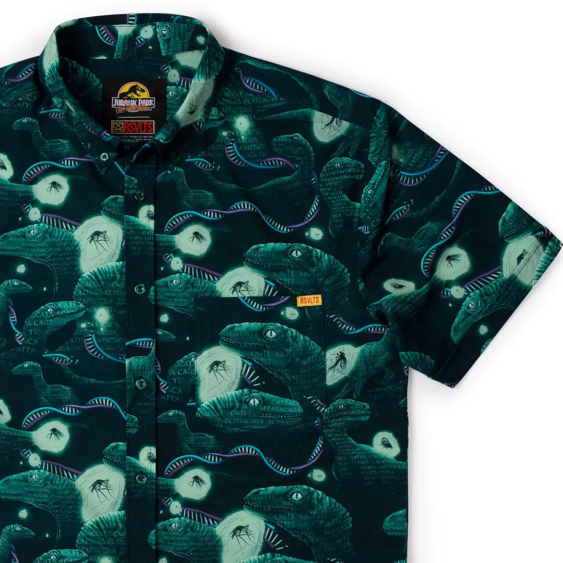Jurassic Park|Jurassic Park|Jurassic Park “You Bred Raptors?” – KUNUFLEX Short Sleeve Shirt