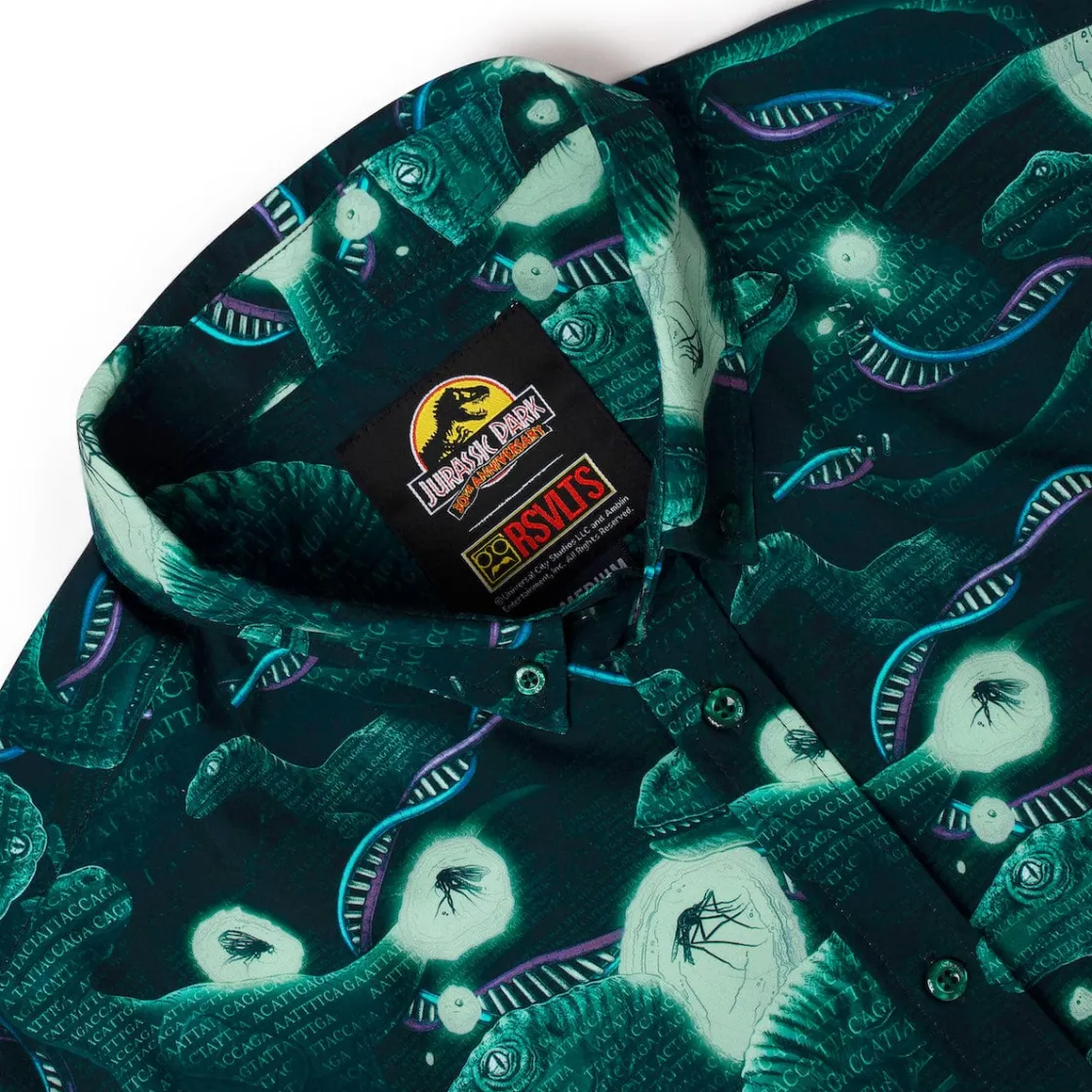 Jurassic Park|Jurassic Park|Jurassic Park “You Bred Raptors?” – KUNUFLEX Short Sleeve Shirt