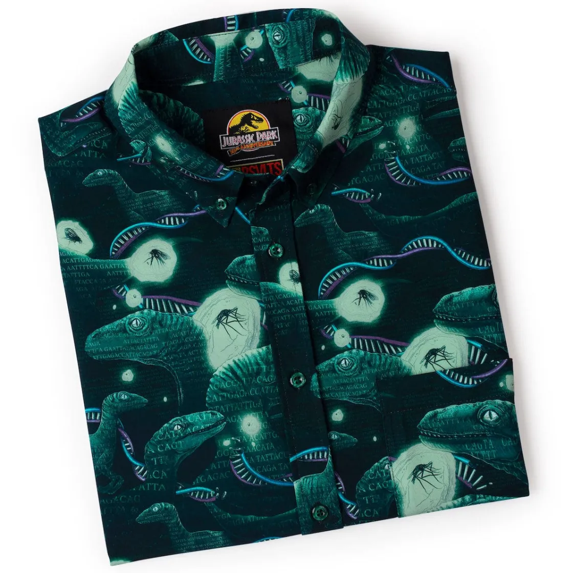Jurassic Park|Jurassic Park|Jurassic Park “You Bred Raptors?” – KUNUFLEX Short Sleeve Shirt
