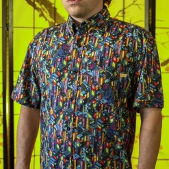 Justin Warner|Short Sleeves|Justin Warner "Cow-crete Jungle" – KUNUFLEX Short Sleeve Shirt