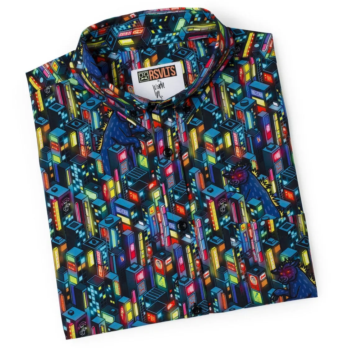 Justin Warner|Short Sleeves|Justin Warner "Cow-crete Jungle" – KUNUFLEX Short Sleeve Shirt