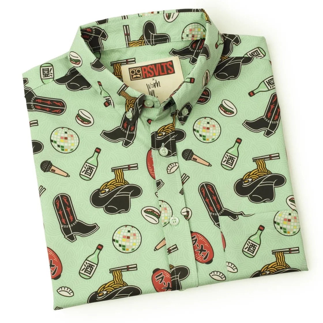 Justin Warner|Short Sleeves|Justin Warner "Karaoke Cowboy" – KUNUFLEX Short Sleeve Shirt