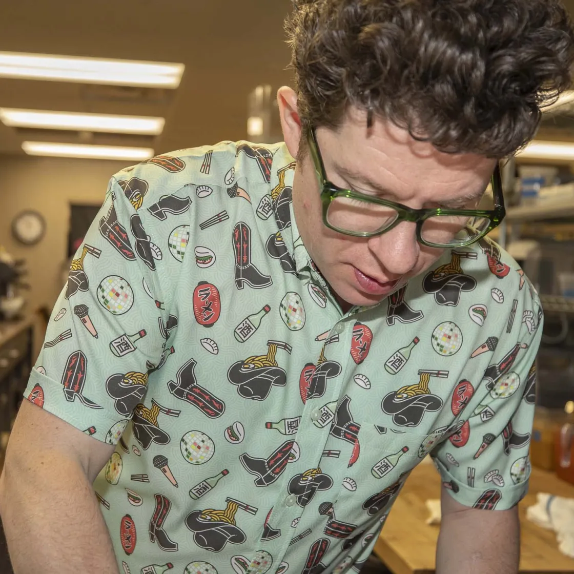 Justin Warner|Short Sleeves|Justin Warner "Karaoke Cowboy" – KUNUFLEX Short Sleeve Shirt