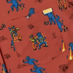 Justin Warner|Short Sleeves|Justin Warner "Showdown at the Kaiju Corral" – KUNUFLEX Short Sleeve Shirt