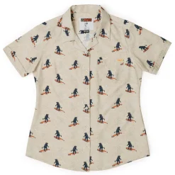 Justin Warner|Justin Warner "Surf ‘n’ Turf" – Women's KUNUFLEX Short Sleeve Shirt