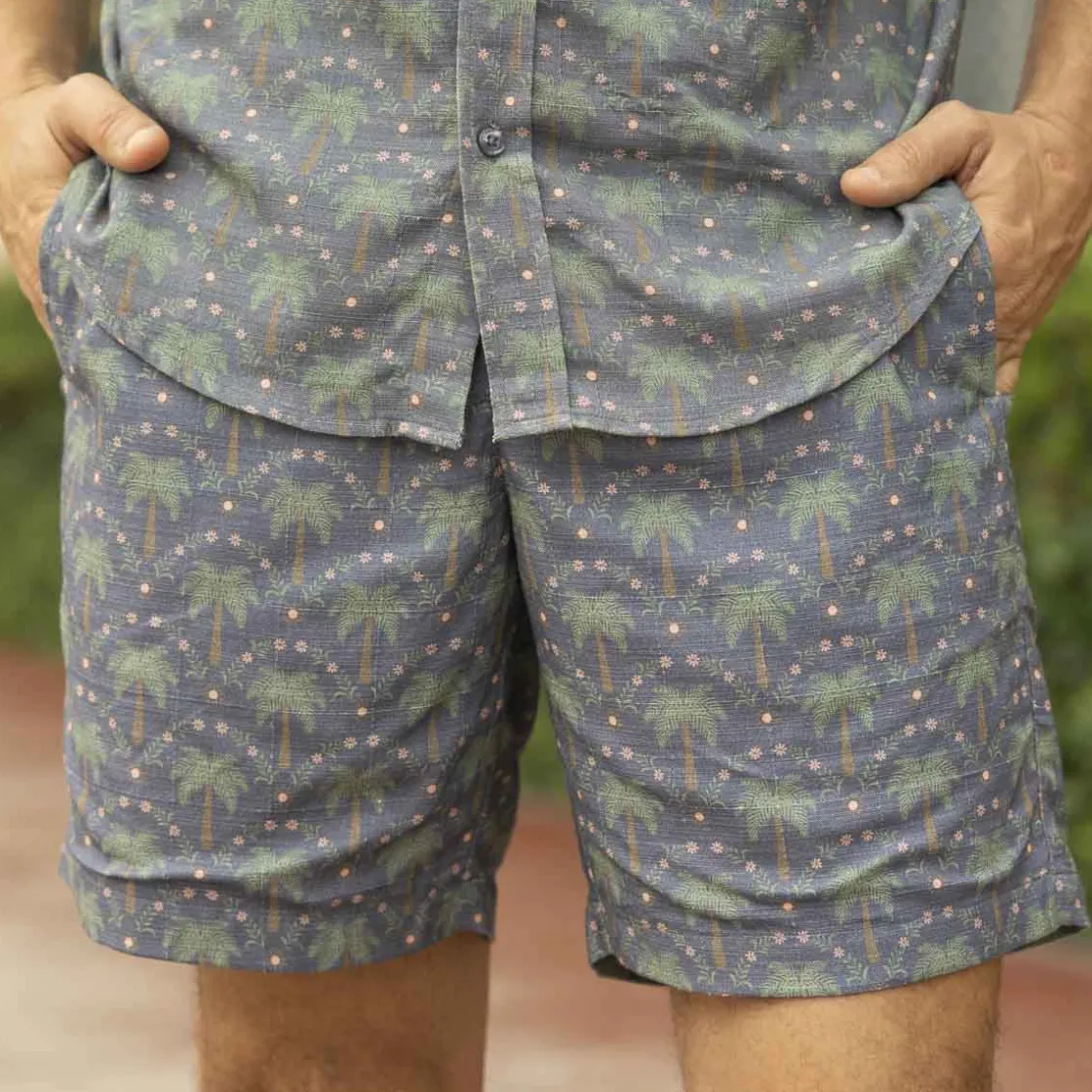 Shorts|Matching Sets|RSVLTS Keep Palm – Bamboo Resort Shorts