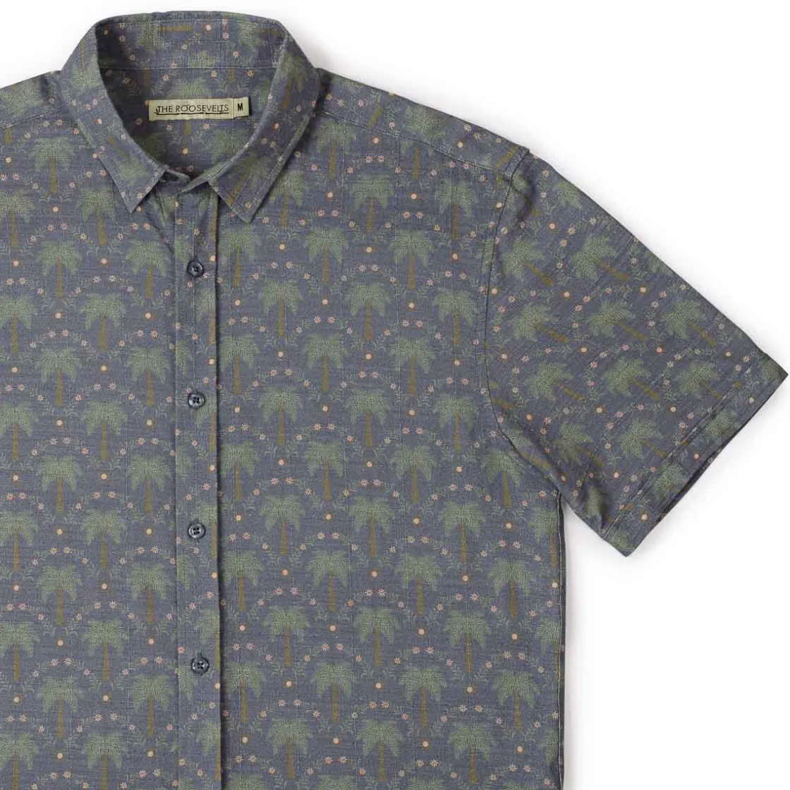 Short Sleeve Shirts|Matching Sets|RSVLTS Keep Palm – Bamboo Short Sleeve Shirt