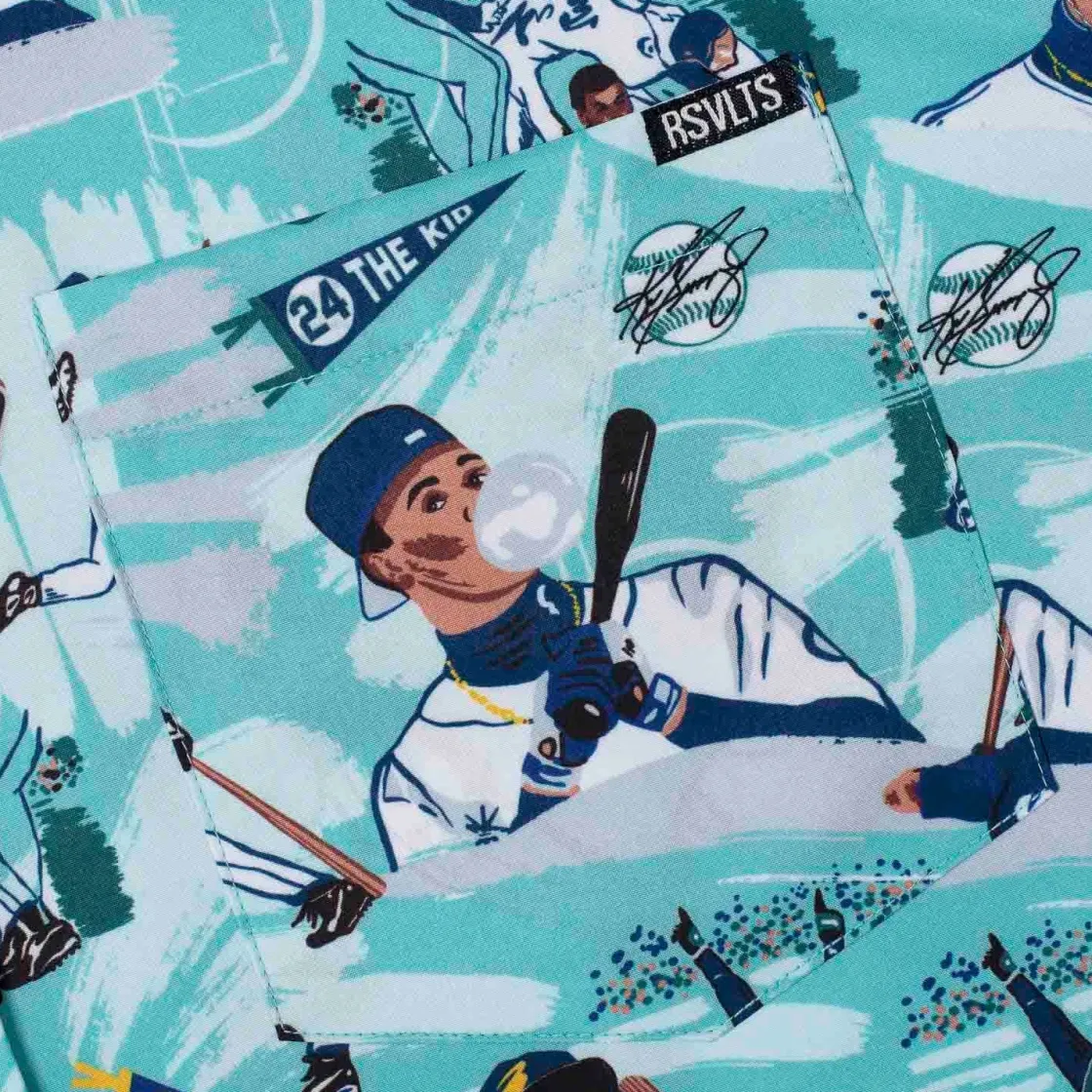Baseball Hall Of Fame|Baseball|National Baseball Hall of Fame Ken Griffey Jr. "The Kid" – KUNUFLEX Short Sleeve Shirt