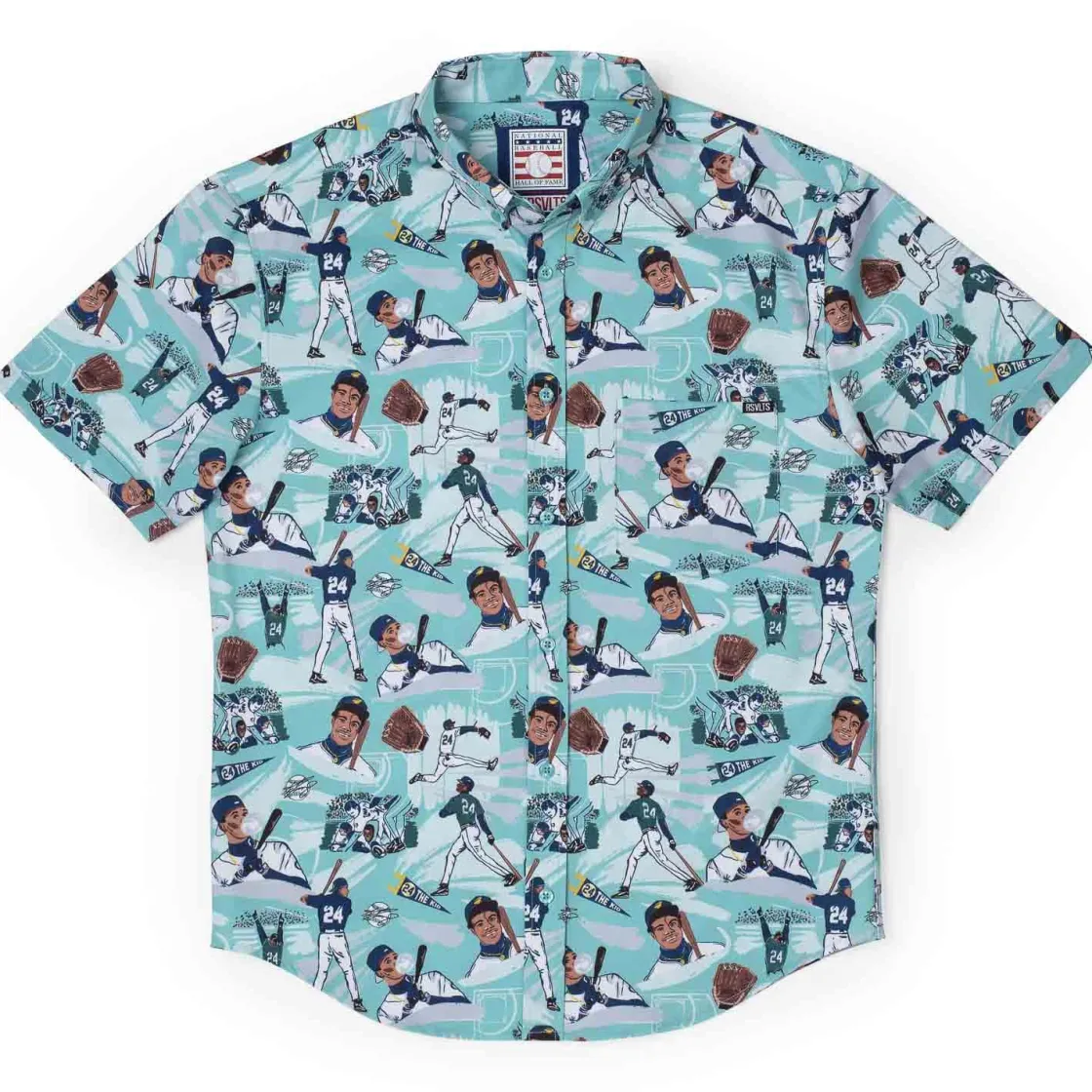 Baseball Hall Of Fame|Baseball|National Baseball Hall of Fame Ken Griffey Jr. "The Kid" – KUNUFLEX Short Sleeve Shirt