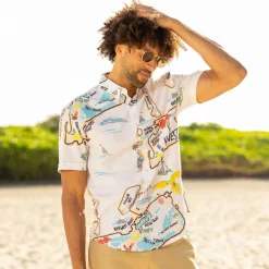 Short Sleeve Shirts|Short Sleeves|RSVLTS Key West – KUNUFLEX Short Sleeve Shirt