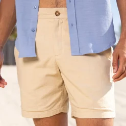 Shorts|Matching Sets|RSVLTS Khaki – Bamboo Resort Shorts