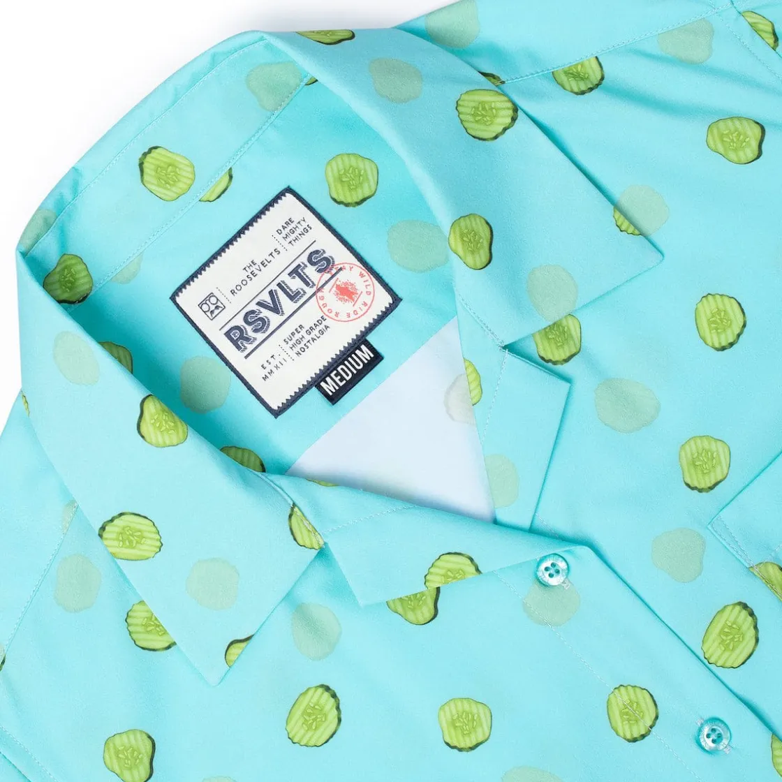 Short Sleeve Shirts|Rsvlts|RSVLTS Kind of a Big Dill – Women's KUNUFLEX Short Sleeve Shirt