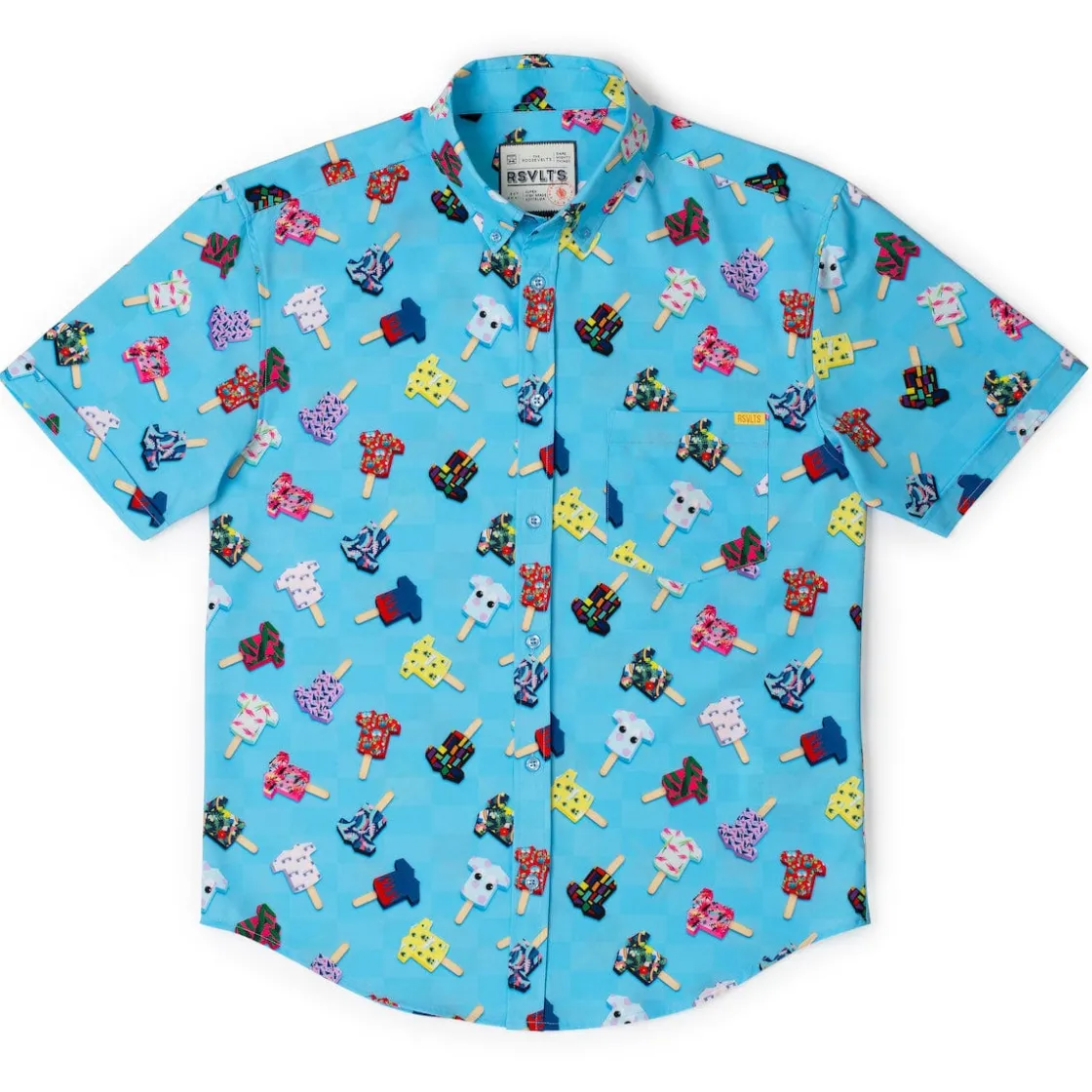 Short Sleeve Shirts|Short Sleeves|RSVLTS Kunu Pops – KUNUFLEX Short Sleeve Shirt