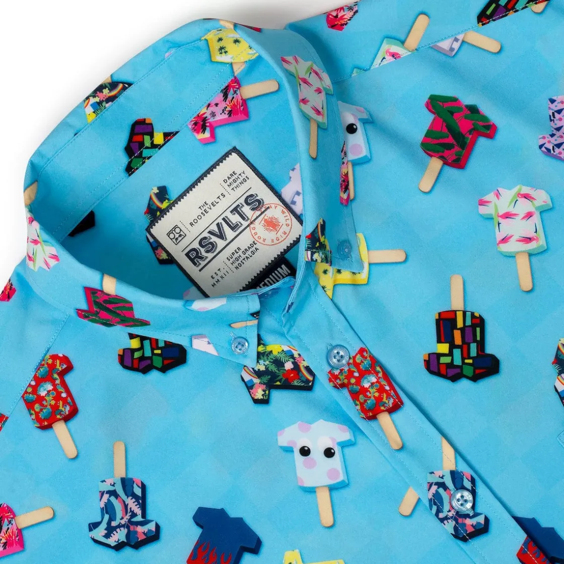 Short Sleeve Shirts|Short Sleeves|RSVLTS Kunu Pops – KUNUFLEX Short Sleeve Shirt