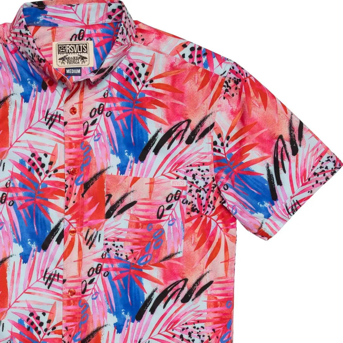 Short Sleeve Shirts|Matching Sets|RSVLTS La Croy "Berry Mystique" – KUNUFLEX Short Sleeve Shirt