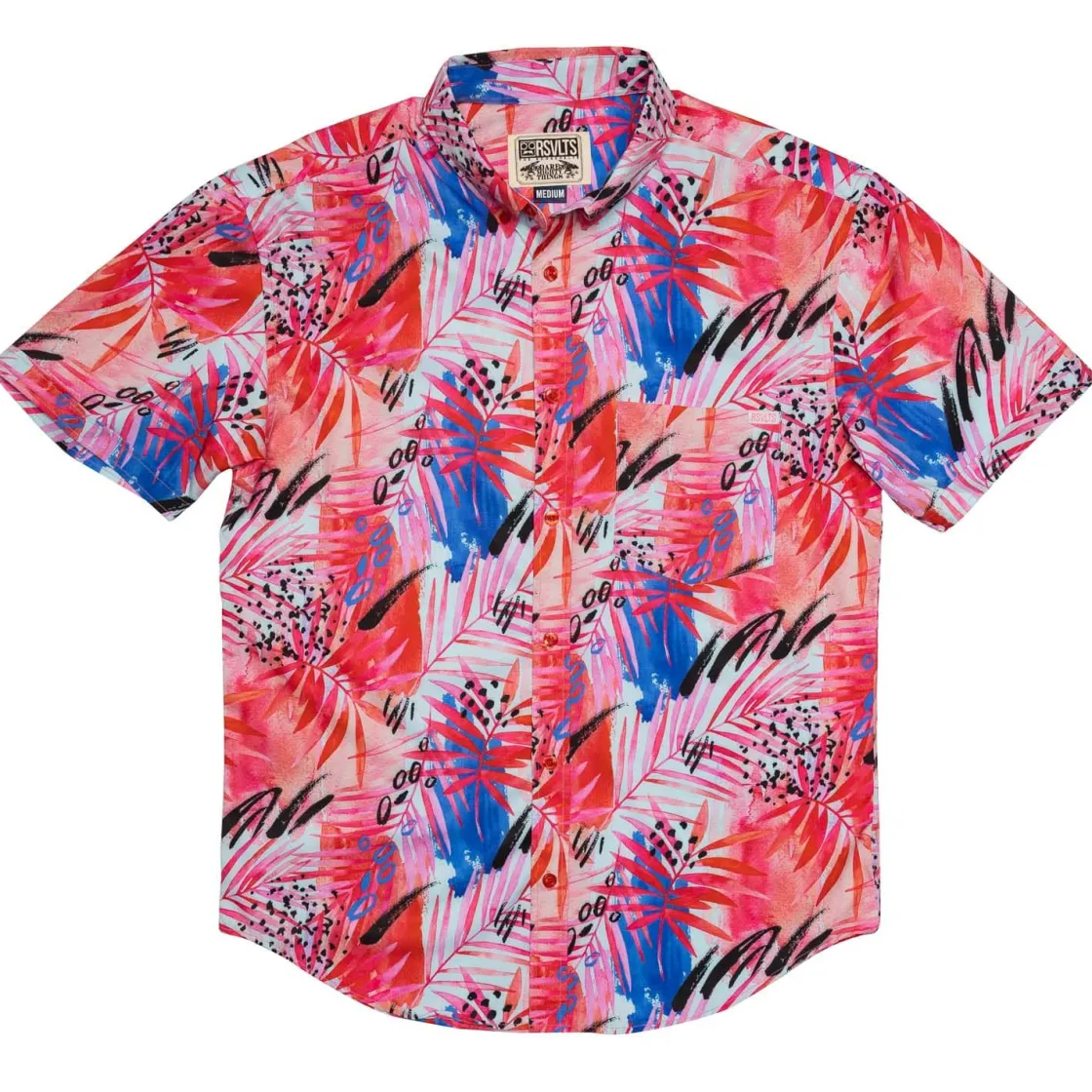 Short Sleeve Shirts|Matching Sets|RSVLTS La Croy "Berry Mystique" – KUNUFLEX Short Sleeve Shirt