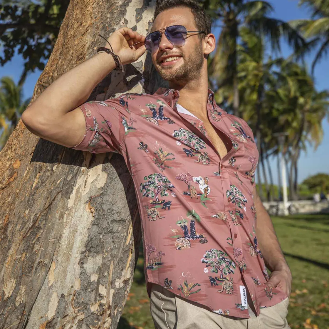 Short Sleeve Shirts|Matching Sets|RSVLTS Land Down Under – KUNUFLEX Short Sleeve Shirt