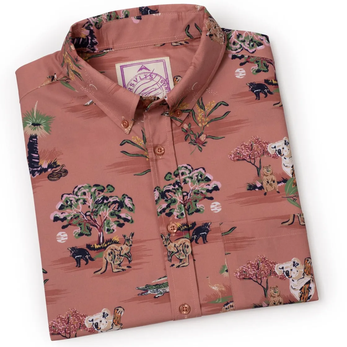 Short Sleeve Shirts|Matching Sets|RSVLTS Land Down Under – KUNUFLEX Short Sleeve Shirt