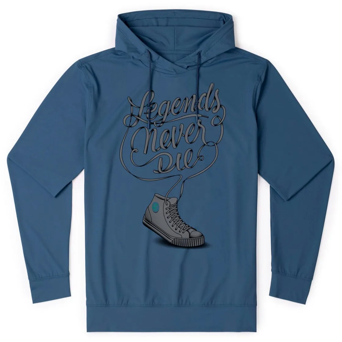 Performance Hoodies|Outerwear|RSVLTS Legends Never Die (Navy) – Performance Hoodie