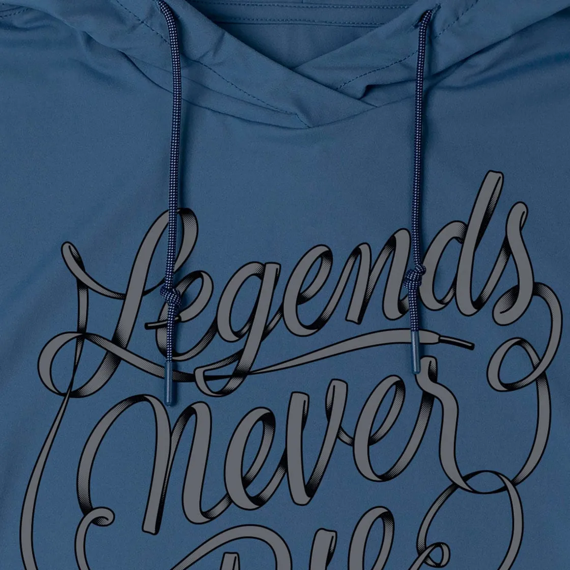 Performance Hoodies|Outerwear|RSVLTS Legends Never Die (Navy) – Performance Hoodie