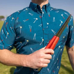 Short Sleeve Shirts|Americana|RSVLTS Let Me See That Tong – KUNUFLEX Short Sleeve Shirt