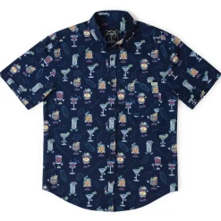 Short Sleeve Shirts|Matching Sets|RSVLTS Let's All Go to the Lobby Bar – KUNUFLEX Short Sleeve Shirt