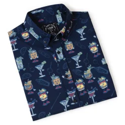 Short Sleeve Shirts|Matching Sets|RSVLTS Let's All Go to the Lobby Bar – KUNUFLEX Short Sleeve Shirt