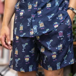 Shorts|Matching Sets|RSVLTS Let's All Go to the Lobby Bar – Hybrid Shorts