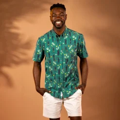 Short Sleeve Shirts|Tiki|RSVLTS Life & Land – KUNUFLEX Short Sleeve Shirt