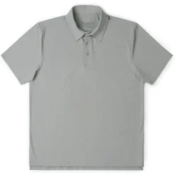 Polos|Basics|Breakfast Balls Limestone – Commuter Short Sleeve Polo