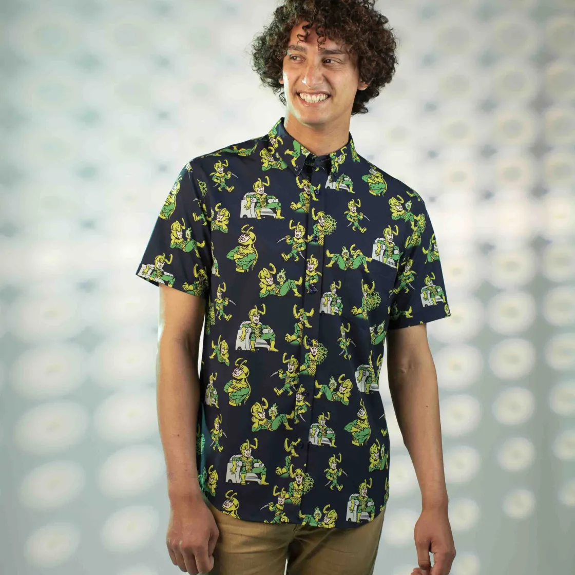 Marvel|Marvel|Marvel Loki “God of Mischief” – KUNUFLEX Short Sleeve Shirt