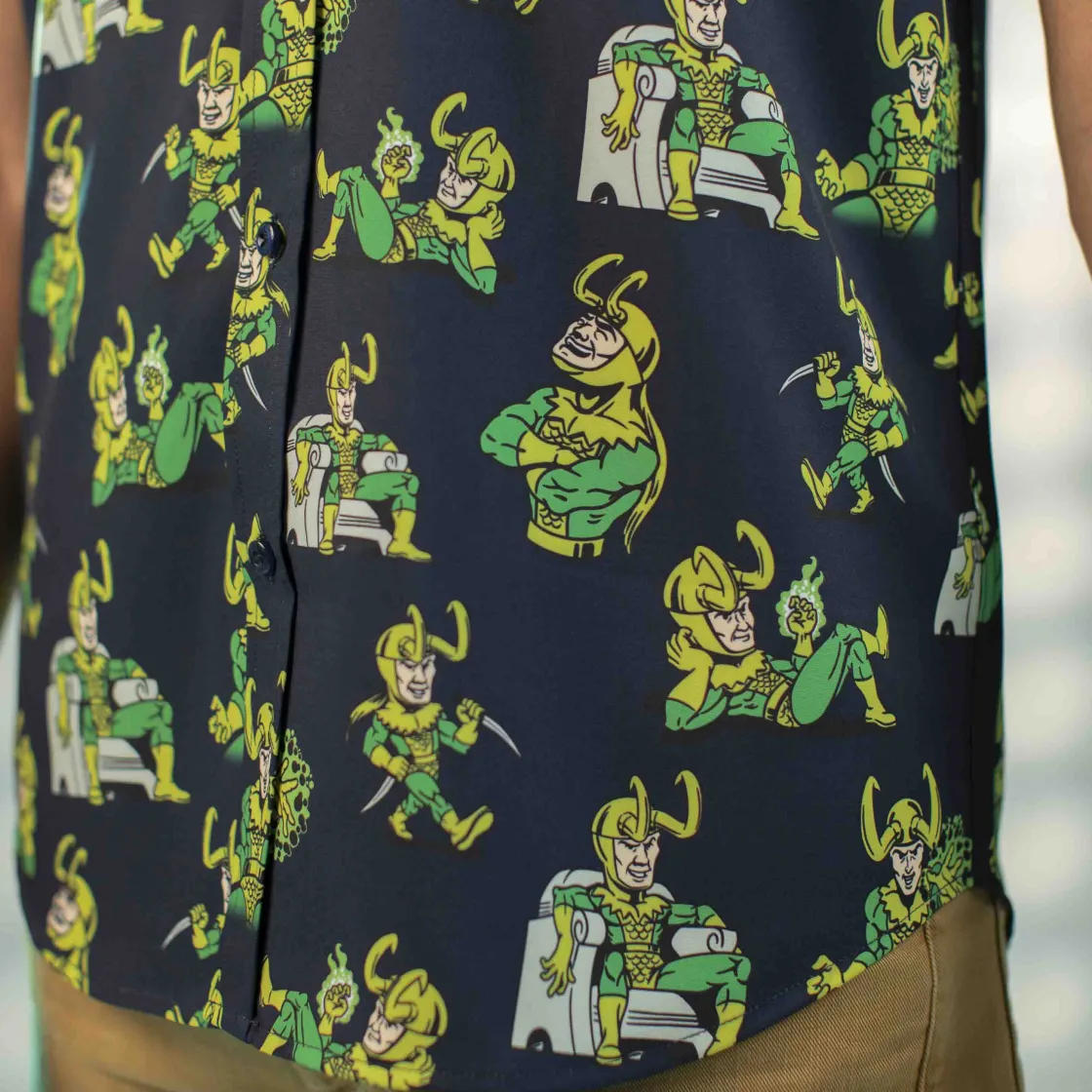 Marvel|Marvel|Marvel Loki “God of Mischief” – KUNUFLEX Short Sleeve Shirt