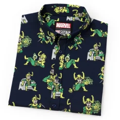 Marvel|Marvel|Marvel Loki “God of Mischief” – KUNUFLEX Short Sleeve Shirt