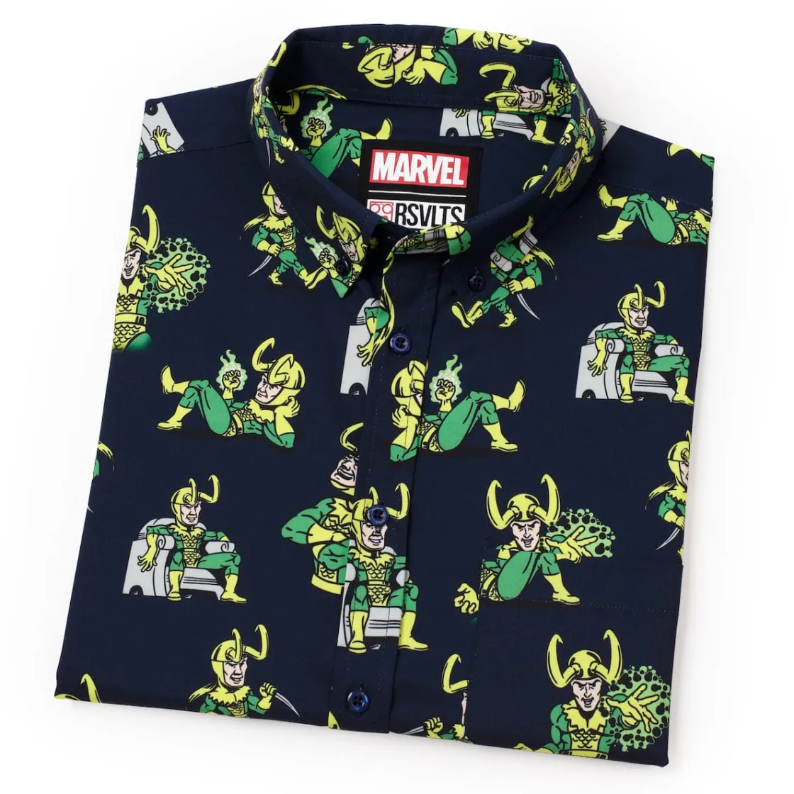 Marvel|Marvel|Marvel Loki “God of Mischief” – KUNUFLEX Short Sleeve Shirt