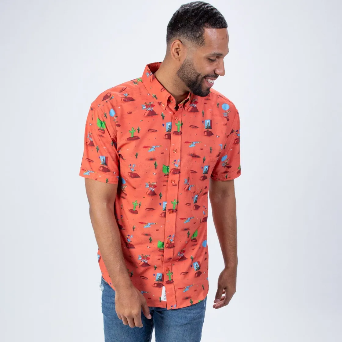Paging Mr. Morrow|Looney Tunes|Looney Tunes "Canyon Chase" – KUNUFLEX Short Sleeve Shirt