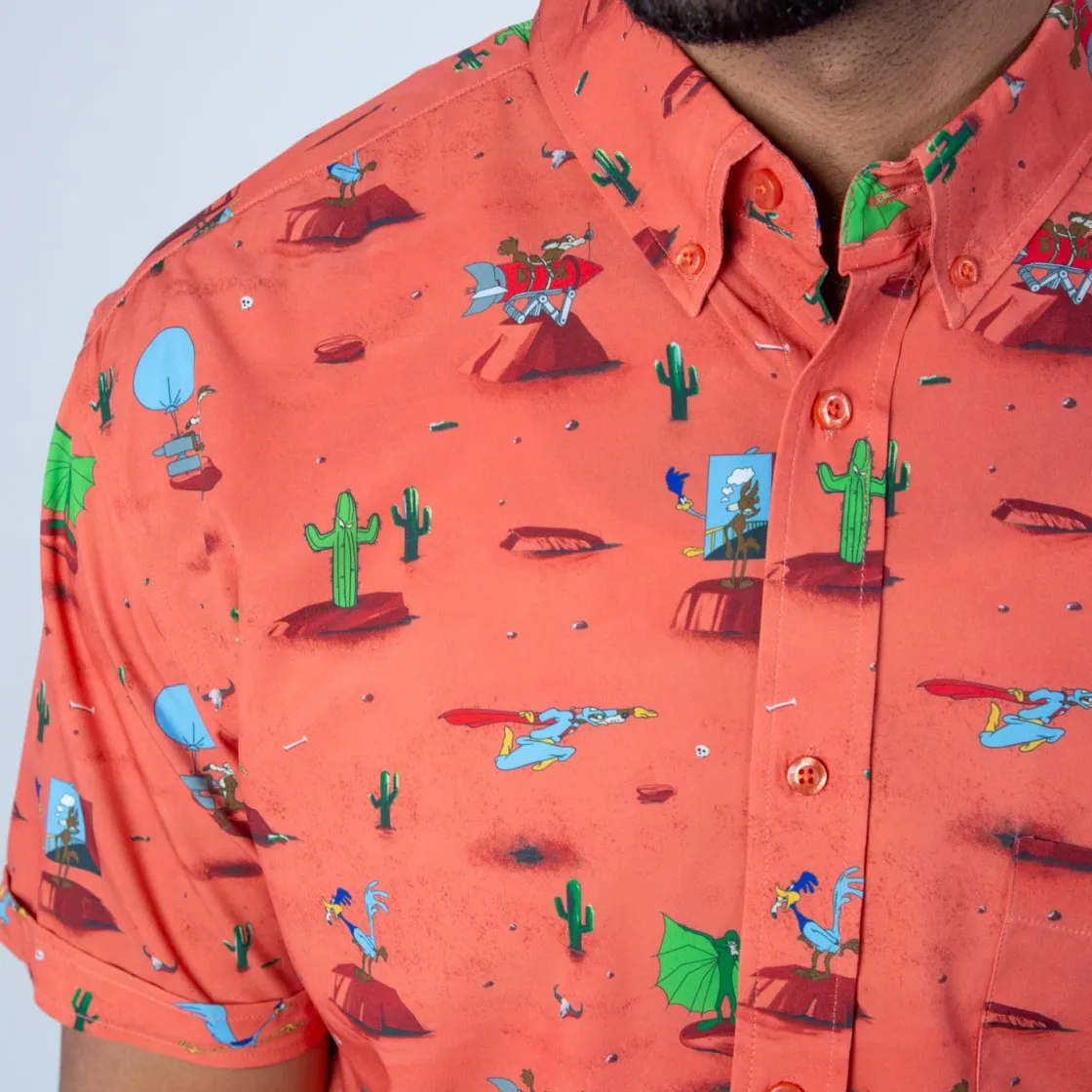Paging Mr. Morrow|Looney Tunes|Looney Tunes "Canyon Chase" – KUNUFLEX Short Sleeve Shirt