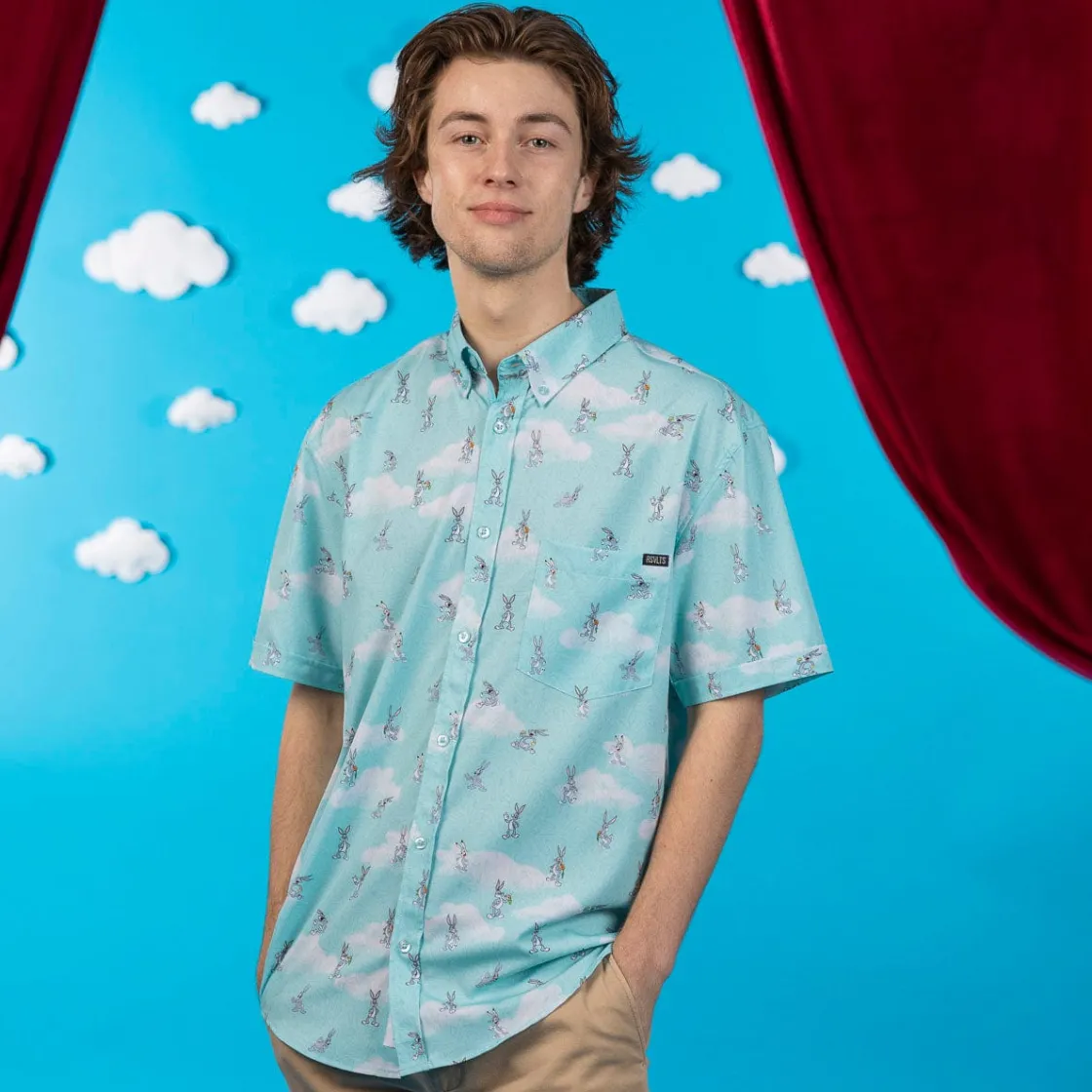 Looney Tunes|Warner Bros.|Looney Tunes "The Ehhh-volution of Bugs" – KUNUFLEX Short Sleeve Shirt