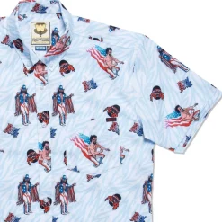 Greatest Hits|Wwe|WWE Macho Man USA – KUNUFLEX Short Sleeve Shirt