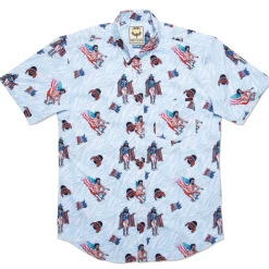 Greatest Hits|Wwe|WWE Macho Man USA – KUNUFLEX Short Sleeve Shirt