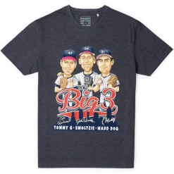 Baseball Hall Of Fame|Baseball|National Baseball Hall of Fame Maddux, Glavine, and Smoltz "The Big Three" – Crewneck Tee