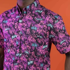 Marvel|Marvel|Marvel “Fightin' Words” – KUNUFLEX Short Sleeve Shirt