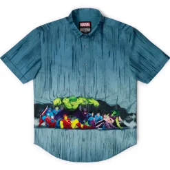 Marvel|Marvel|Marvel Secret Wars "HULK SAVE!!!" – KUNUFLEX Short Sleeve Shirt