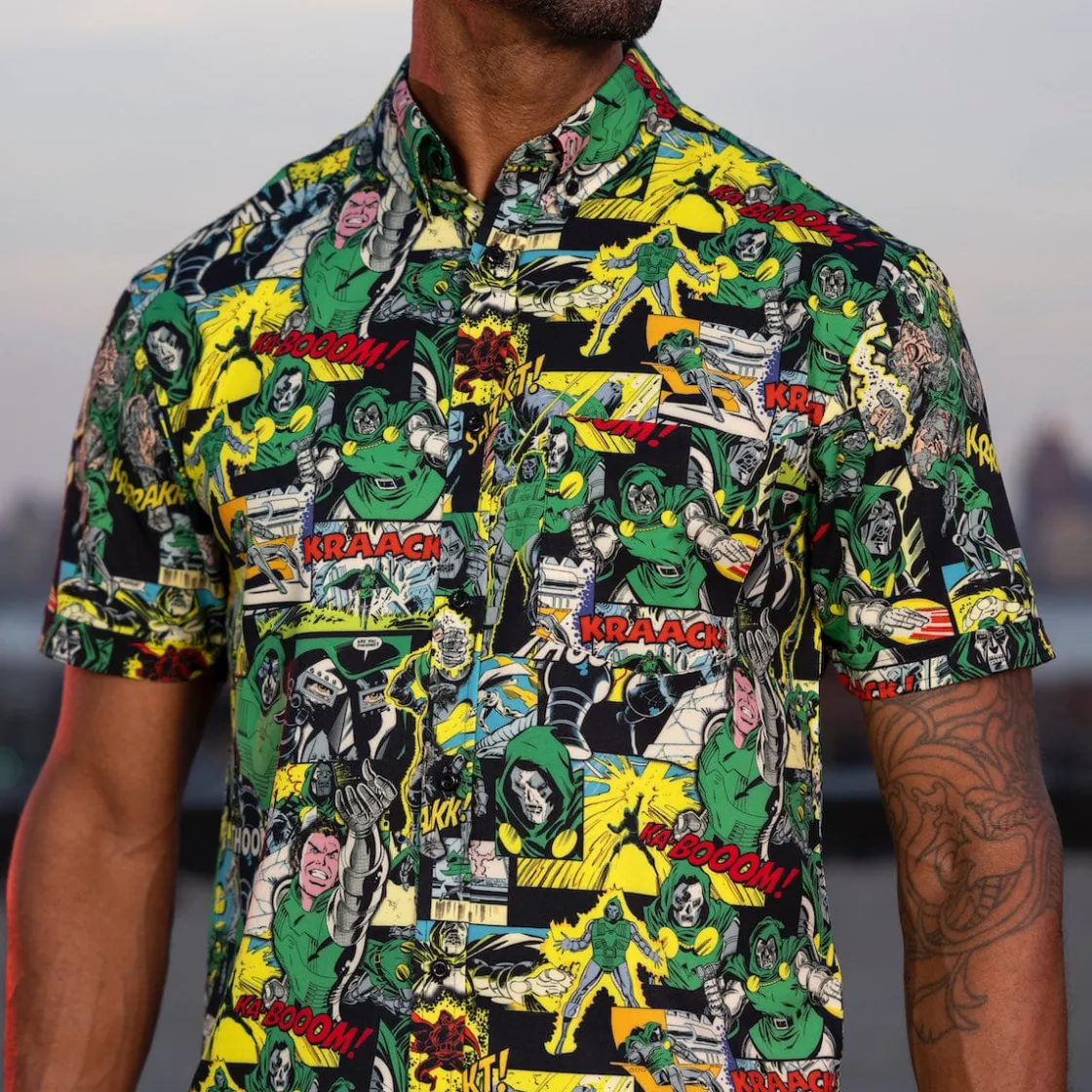 Marvel|Marvel|Marvel Secret Wars "I Am Doom" – KUNUFLEX Short Sleeve Shirt