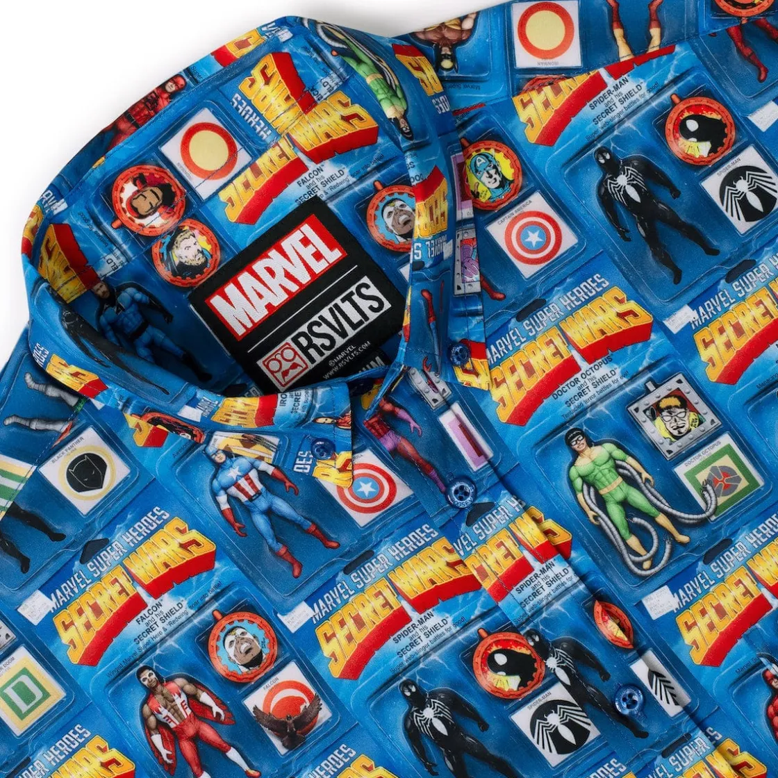Marvel|Marvel|Marvel Secret Wars "Secret Shields" – KUNUFLEX Short Sleeve Shirt