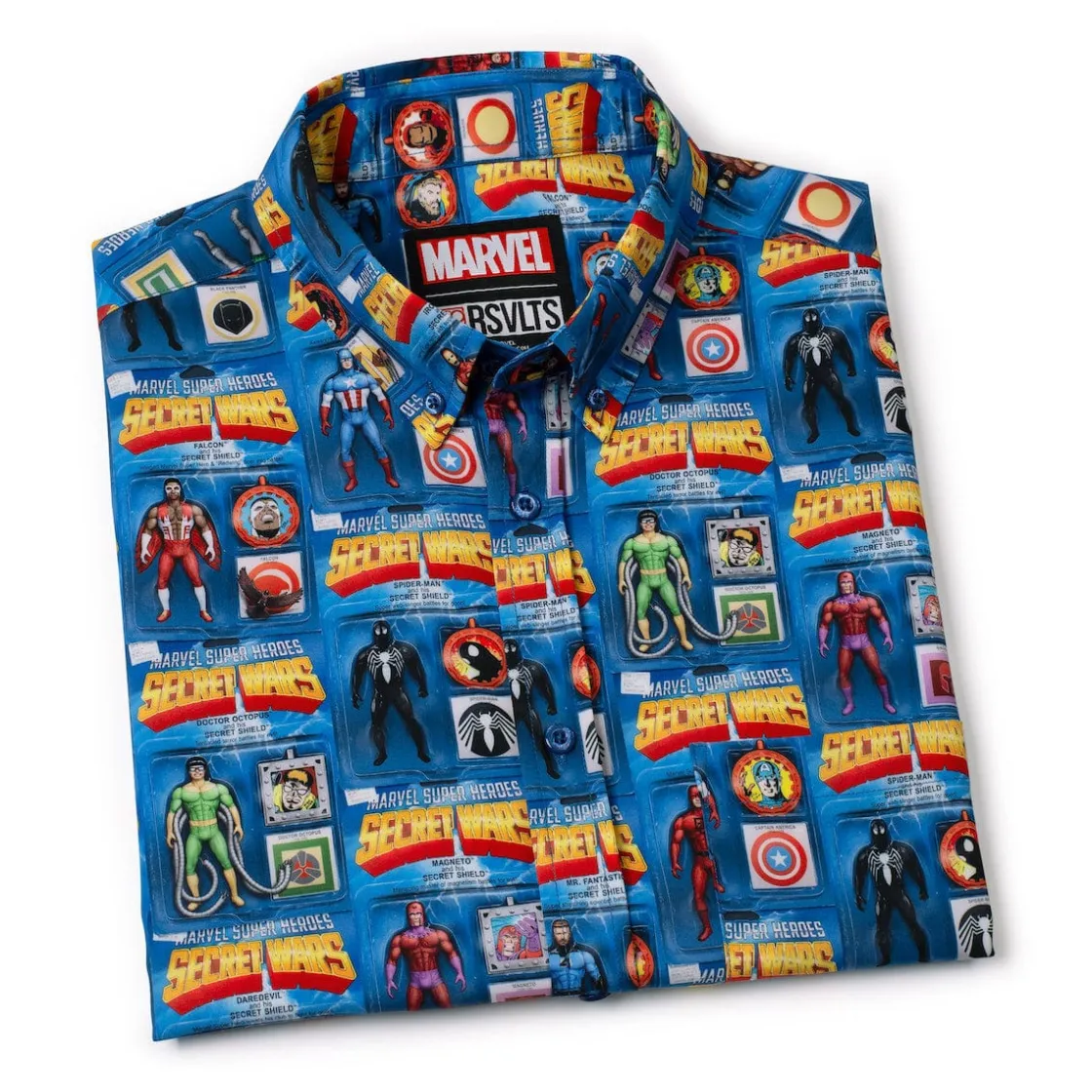 Marvel|Marvel|Marvel Secret Wars "Secret Shields" – KUNUFLEX Short Sleeve Shirt