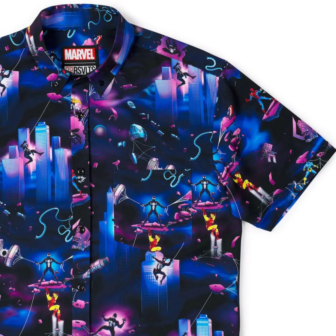 Marvel|Marvel|Marvel Secret Wars "The Symbiote" – KUNUFLEX Short Sleeve Shirt